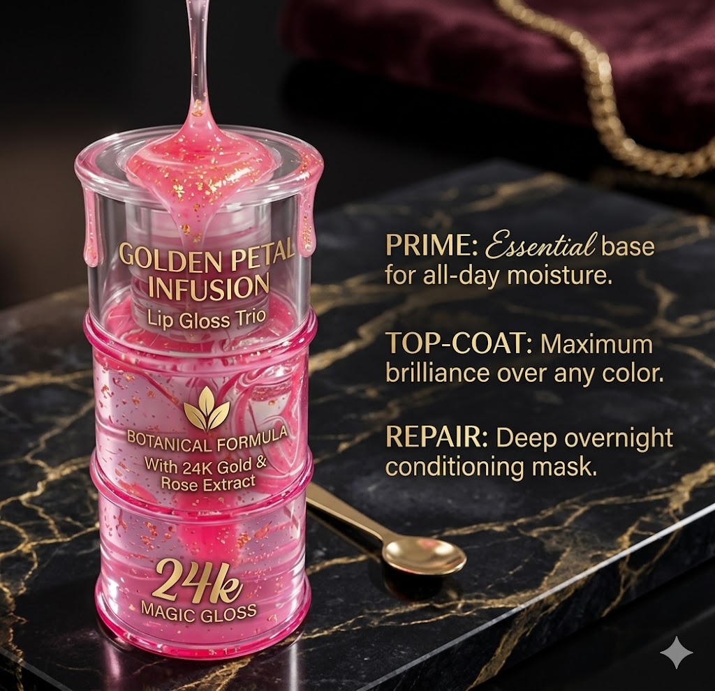 High Shine Non-Sticky Lip Gloss – Long-Lasting Hydrating Lip Oil for Women & Girls, Moisturizing Lip Makeup for Daily Wear and Party Looks