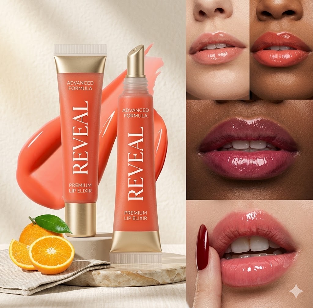 Moisturizing Lip Oil – Natural Fruit Mirror Lip Oil, Long-Lasting Watery Lip Gloss with Non-Sticky Shine