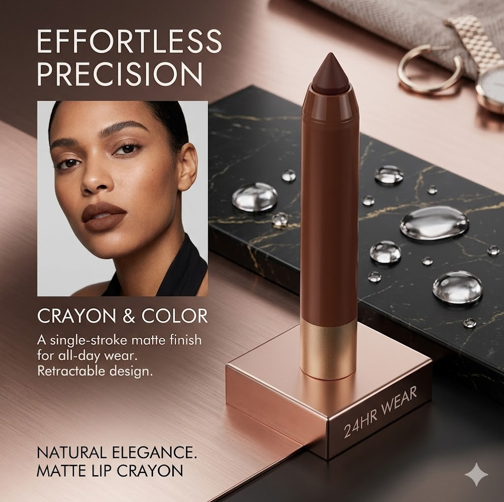 Professional Lip Liner Set – 4 Colors All-In-One Lip Definer with Fine Lining Tip & Color-Rich Stain, Compact Travel Design for Anniversary Gifts & Special Occasion Makeup
